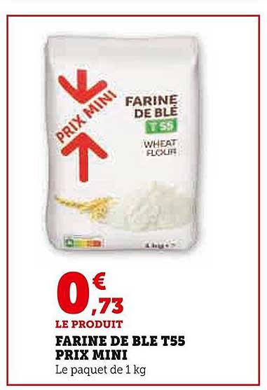 Farine De Blé T55 Prix Mini