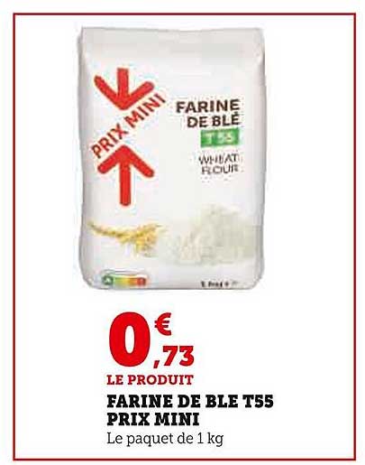 farine de blé t55 prix mini