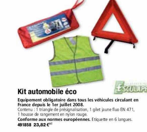 kit automobile éco esculape
