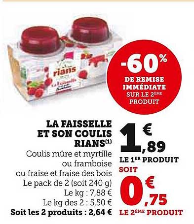 La Faisselle Et Son Coulis Rians