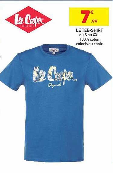 lee cooper le tee-shirt