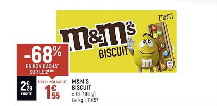 M&m's Biscuit