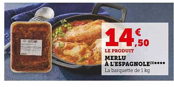 merlu à l'espagnole