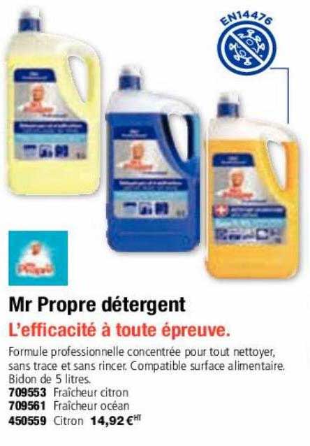 mr propre détergent