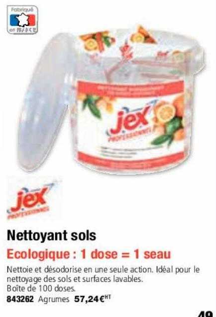 Nettoyant Sols Jex