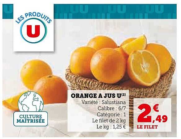 Orange à Jus U