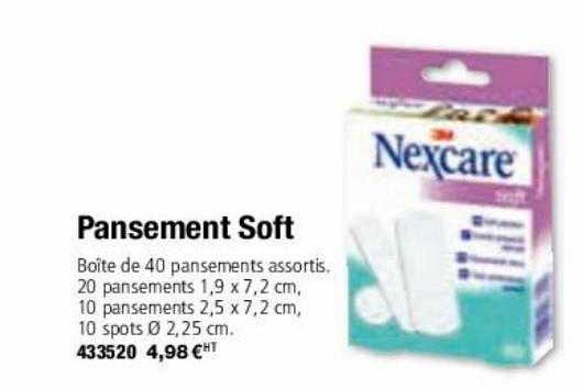 pansement soft nexcare