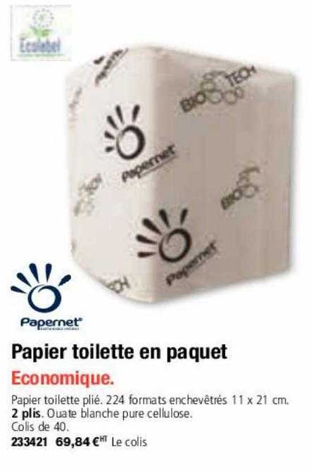 Papier Toilette En Paquet Papernet