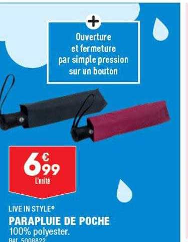 parapluie de poche live in style