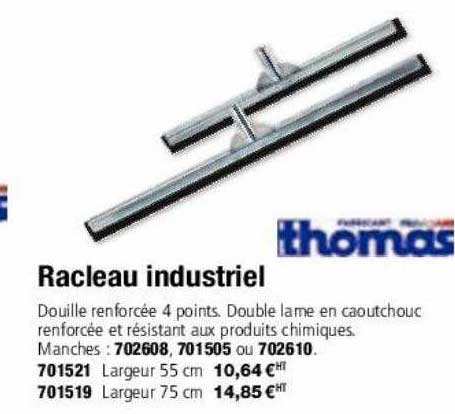 racleau industriel thomas