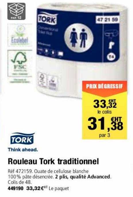 Rouleau Tork Traditionnel
