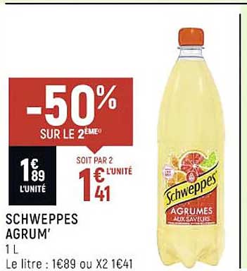 schweppes agrum'