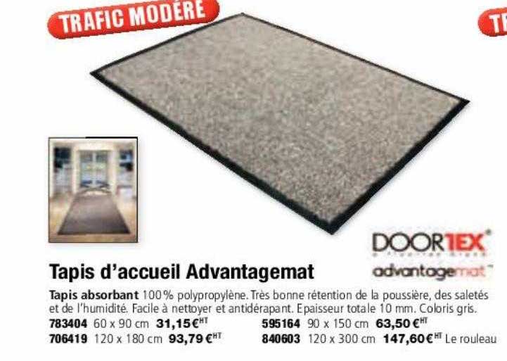 tapis d'accueil advantagemat doortex