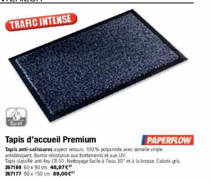 tapis d'accueil pemium paperflow