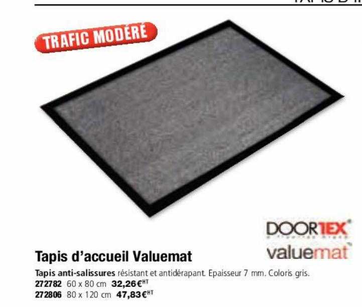 tapis d'accueil valuemat doortex