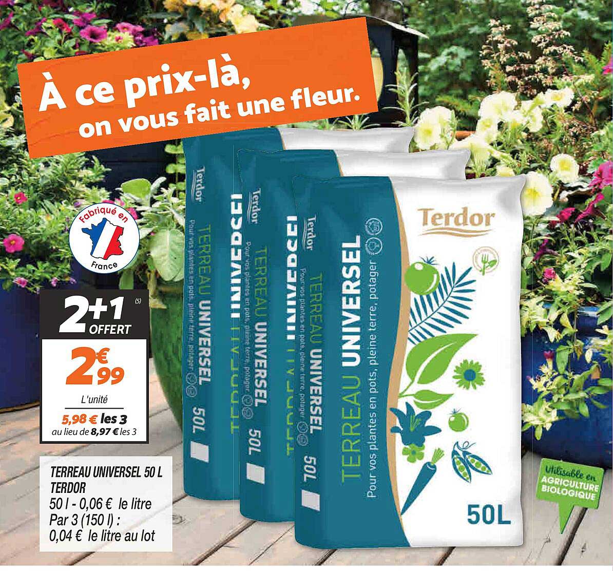 Terreau Universel Terdor