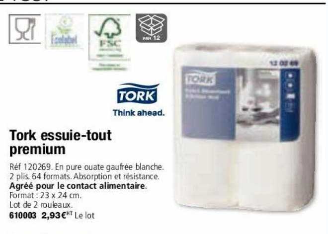 tork essuie-tout premium