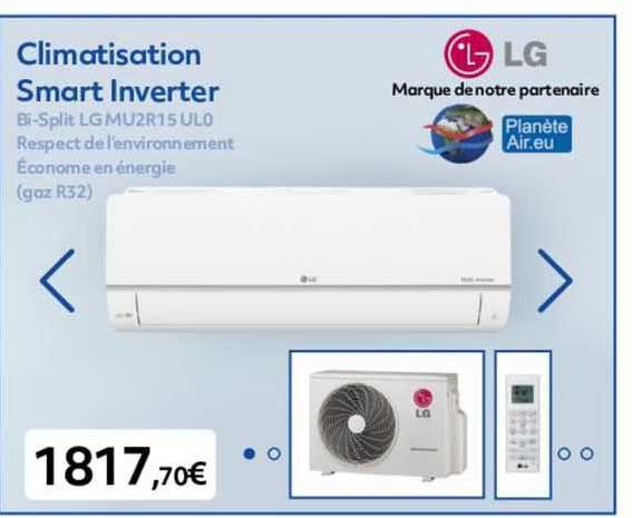 climatisation smart inverter lg