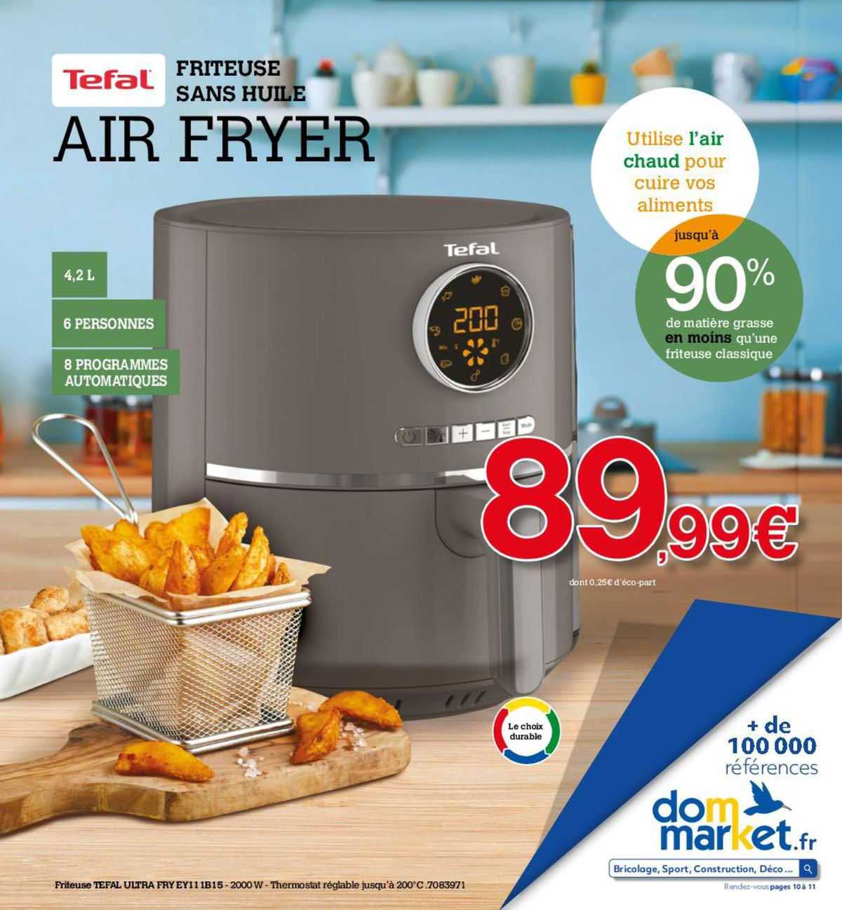 Friteuse Sans Huile Tefal