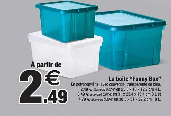 la boîte "funny box"