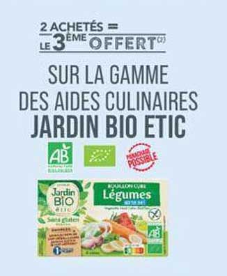 la gamme des aides culinaires jardin bio étic