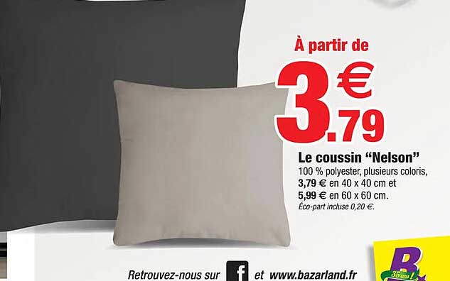le coussin "nelson"