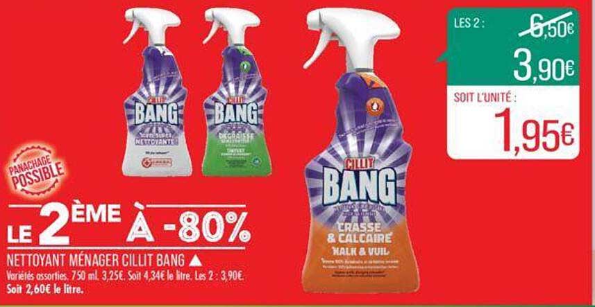Nettoyant Ménager Cillit Bang