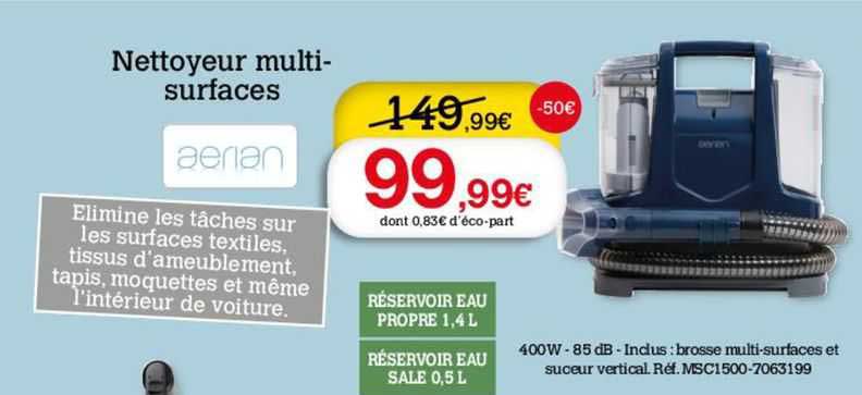 nettoyeur multi-surfaces aérian