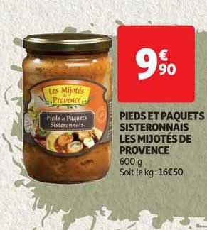 pieds et paquets sisteronnais les mijotés de provence