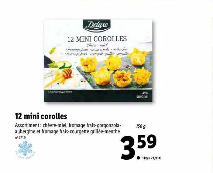 12 Mini Corolles Deluxe