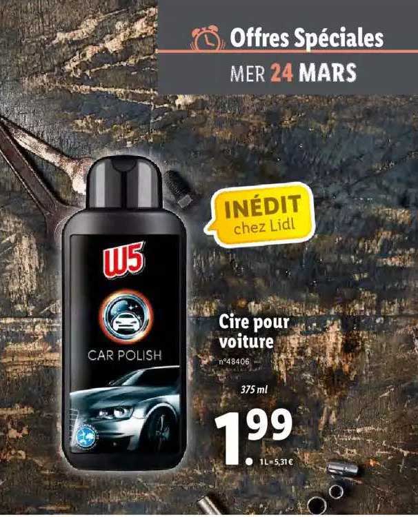 Cire Pour Voiture W5