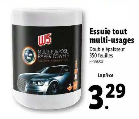 Essuie Tout Multi-usages W5