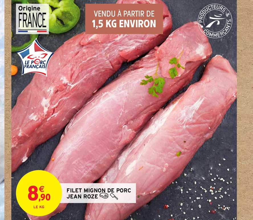 filet mignon de porc jean rozé