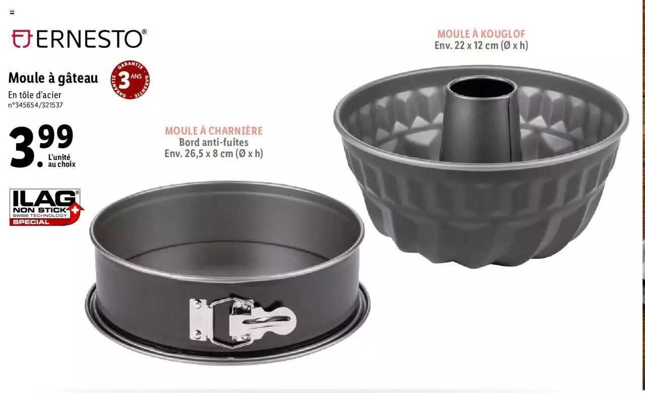 Moule à Gâteau Ernesto