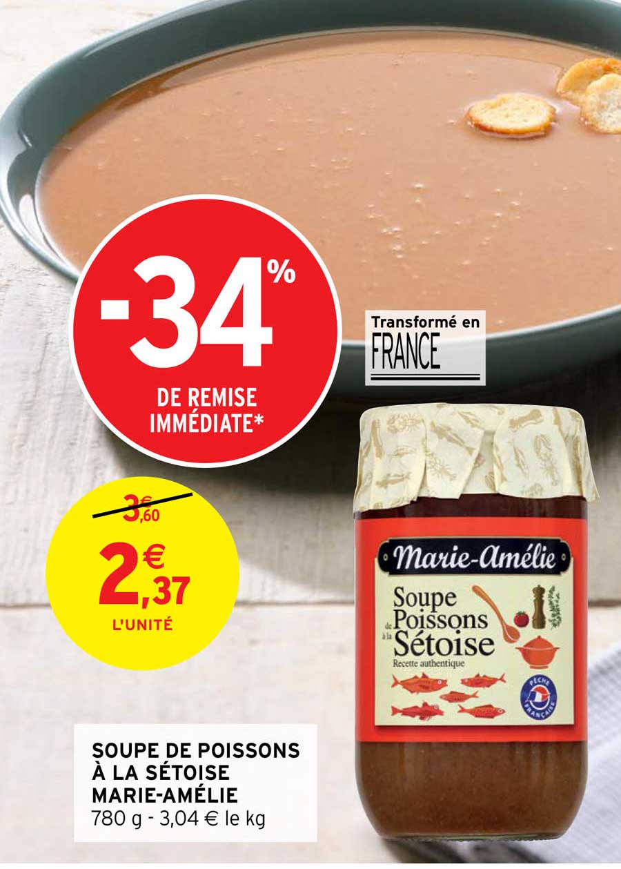 soupe de poissons à la sétoise marie-amélie