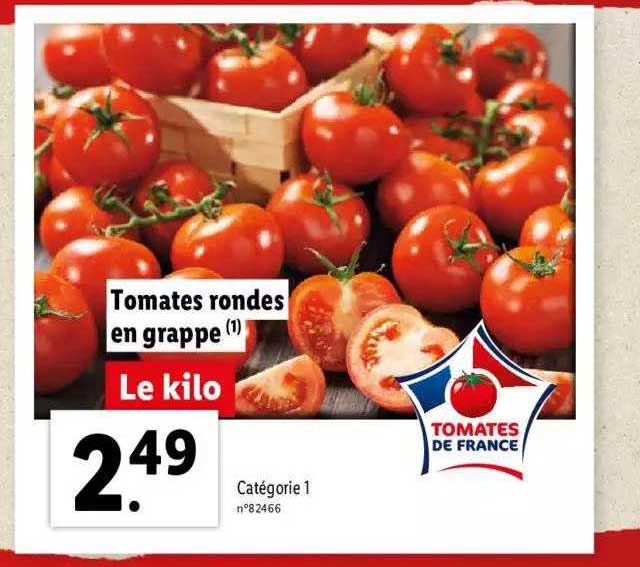 Tomates Rondes En Grappe