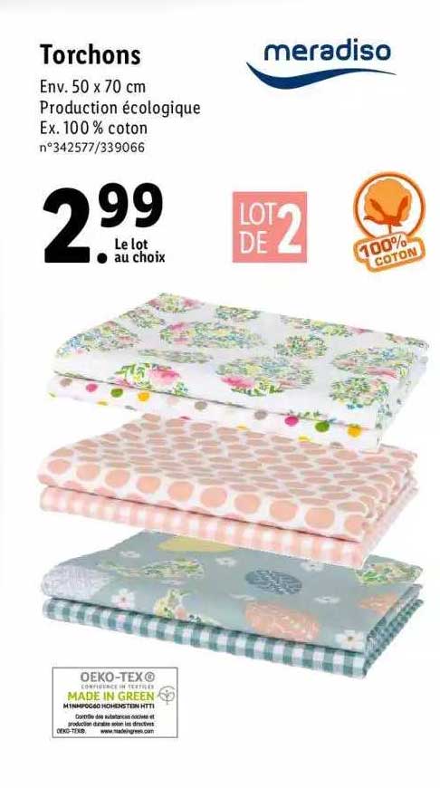 torchons meradiso