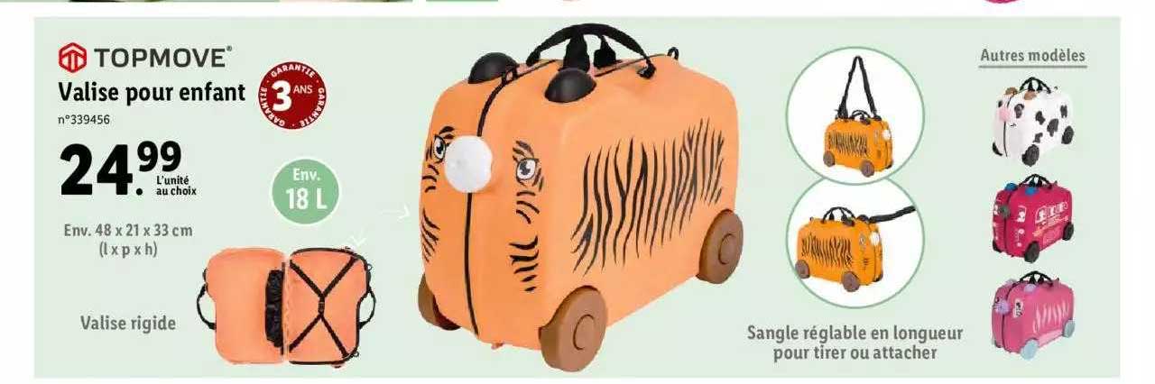 Valise Pour Enfant Topmove