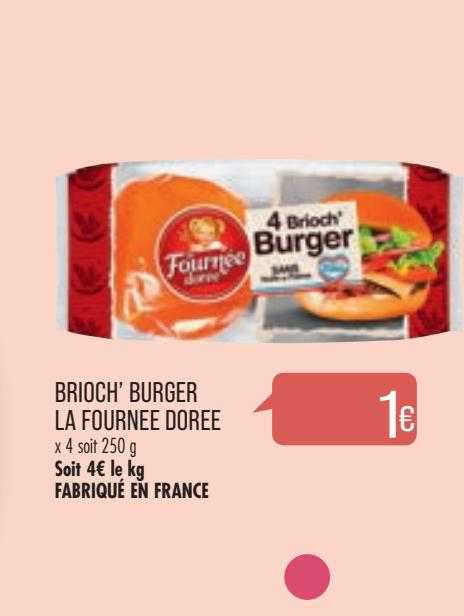 brioch' burger la fournée dorée