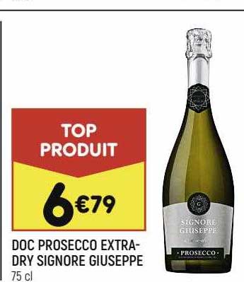 doc prosecco extra-dry signore giuseppe