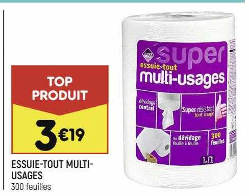 essuie-tout multi-usages