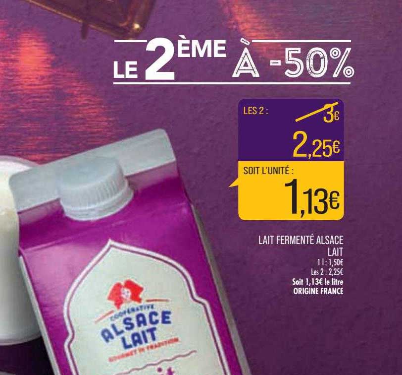 Lait Fermenté Alsace Lait