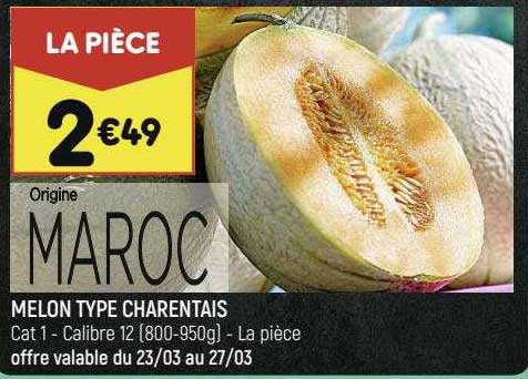 melon type charentais