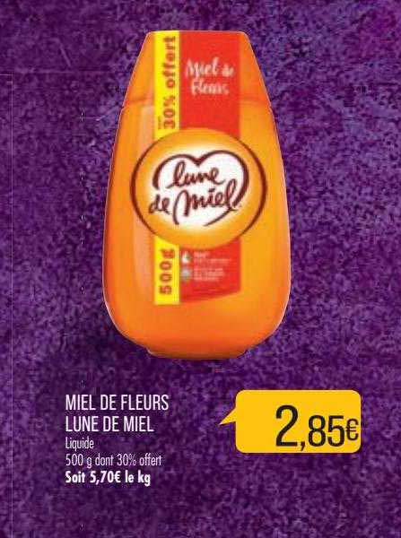 Miel De Fleurs Lune De Miel
