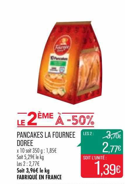 pancakes la fournée dorée