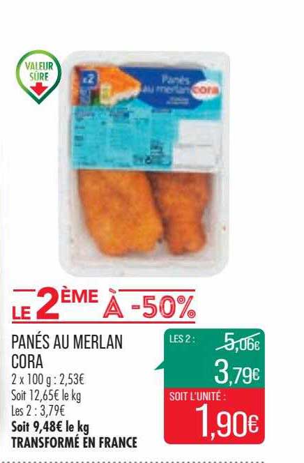 Panés Au Merlan Cora