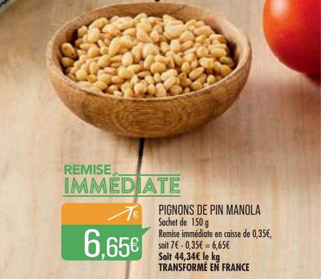 pignons de pin manola