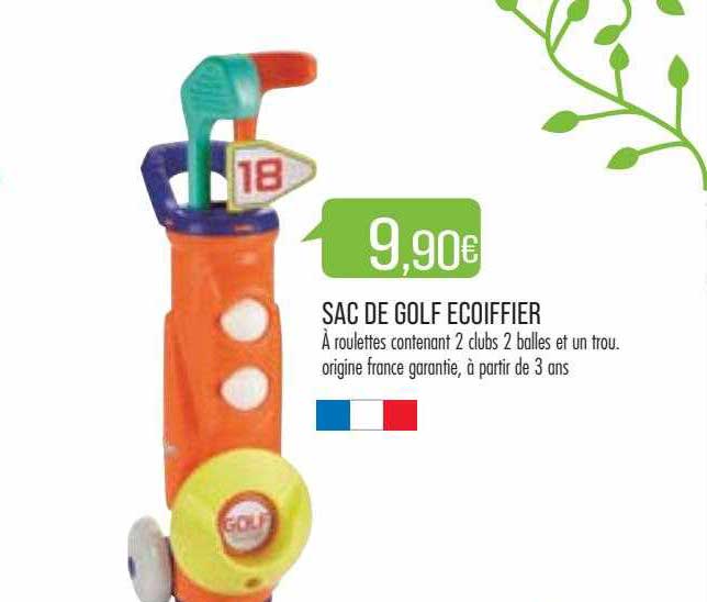 sac de golf écoiffier