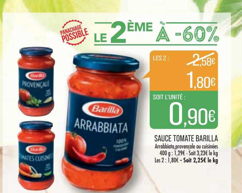 Sauce Tomate Barilla