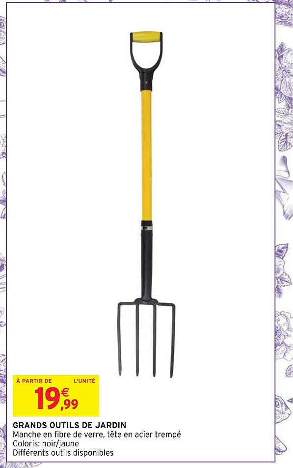 grands outils de jardin